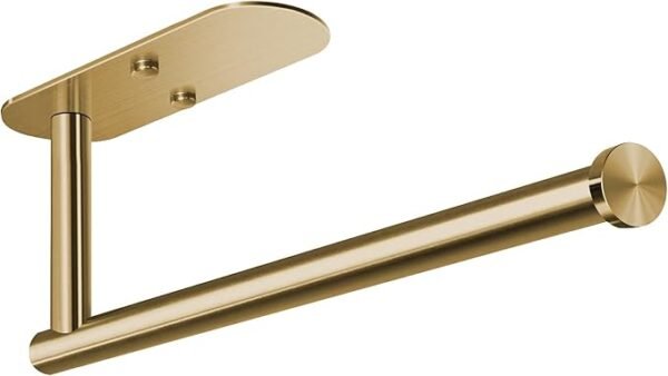 VAEHOLD Under Cabinet Paper Towel Holder – Gold Stainless Steel