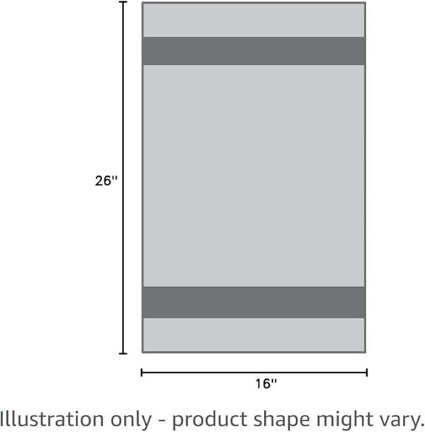 KitchenAid Albany 4-Pack Kitchen Towels, Milkshake Tan/White