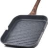 SENSARTE Nonstick Grill Pan 9.5 Inch – Square Griddle Skillet