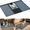 URMONA Waterproof Silicone Under Sink Mat – 31" x 22"