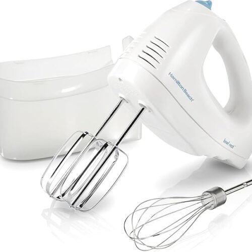 Hamilton Beach 6-Speed Electric Hand Mixer – White