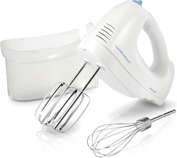 Hamilton Beach 6-Speed Electric Hand Mixer – White