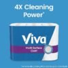 Viva Multi-Surface Cloth Paper Towels, 12 Triple Rolls