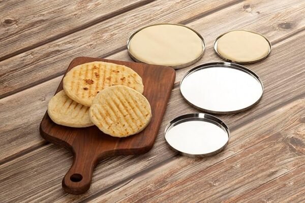 81BaUXmmgZL._AC_SX679_ Stainless Steel Arepas & Gorditas Molder – Double Size & Thickness