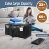 Extra Heavy Duty Large Moving Bags with Zipper & Handles – 6 Pack