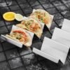 Stainless Steel Taco Holders Rack – 4 Pack Taco Stand