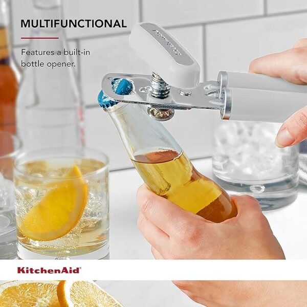 KitchenAid Classic Can & Bottle Opener – White
