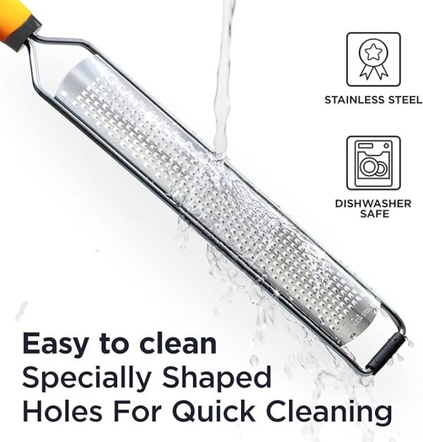Deiss PRO Lemon Zester & Stainless Steel Cheese Grater