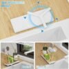 Cisily Stainless Steel Kitchen Sink Sponge Holder Organizer
