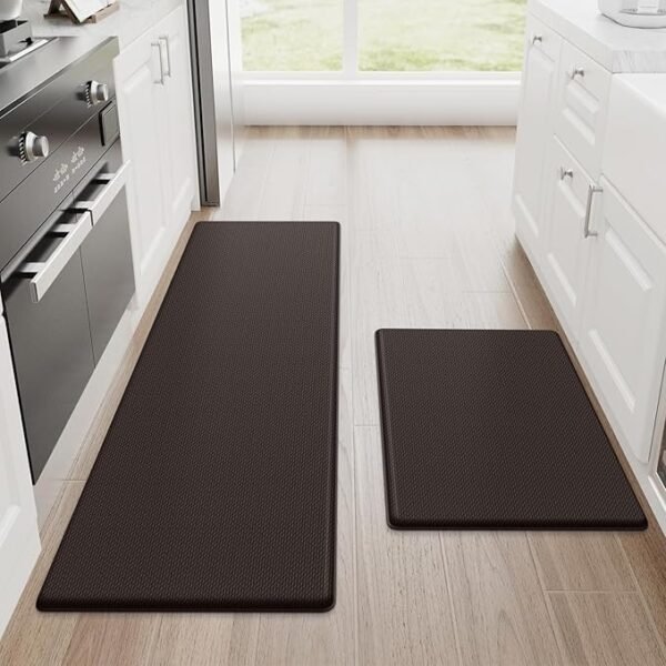 StepRite 2-Pack Anti-Fatigue Kitchen Mats – Cushioned & Non-Slip