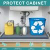 URMONA Waterproof Silicone Under Sink Mat – 31" x 22"